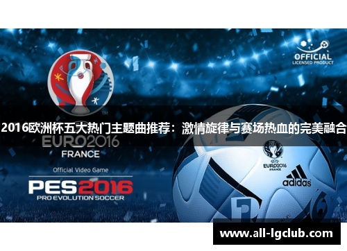 2016欧洲杯五大热门主题曲推荐：激情旋律与赛场热血的完美融合
